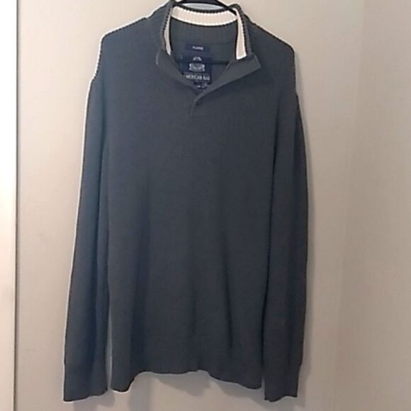American Rag Gray/White Sweater. Sz XL - Picture 1 of 7